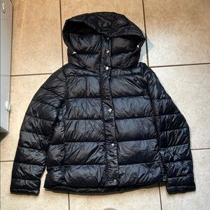 Women’s Calvin Klein Shiny Black Puffer Jacket